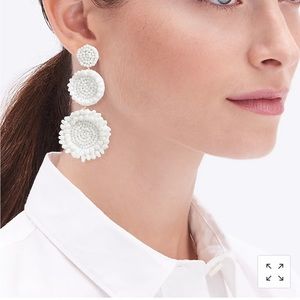 JCrew Beaded Statement Earrings